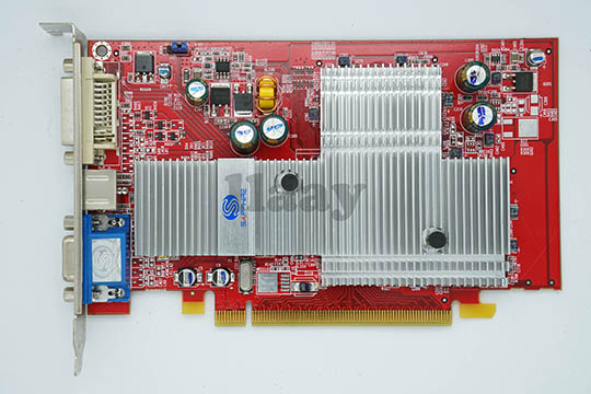 蓝宝石SAPPHIRE Radeon X550 128MB AGP显示卡（ATI Radeon X550芯片）